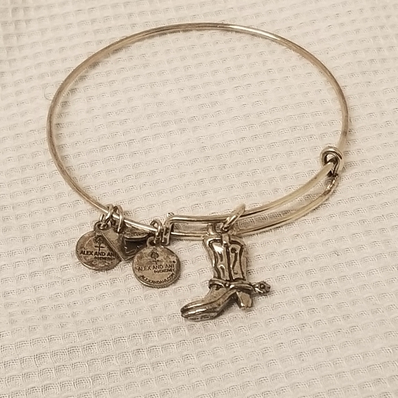 Alex and Ani Jewelry - Alex and Ani  Cowboy Boot Bracelet